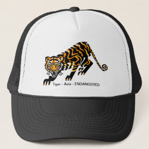 Casquette Animaux en danger - Graphique Cool TIGER - Nature