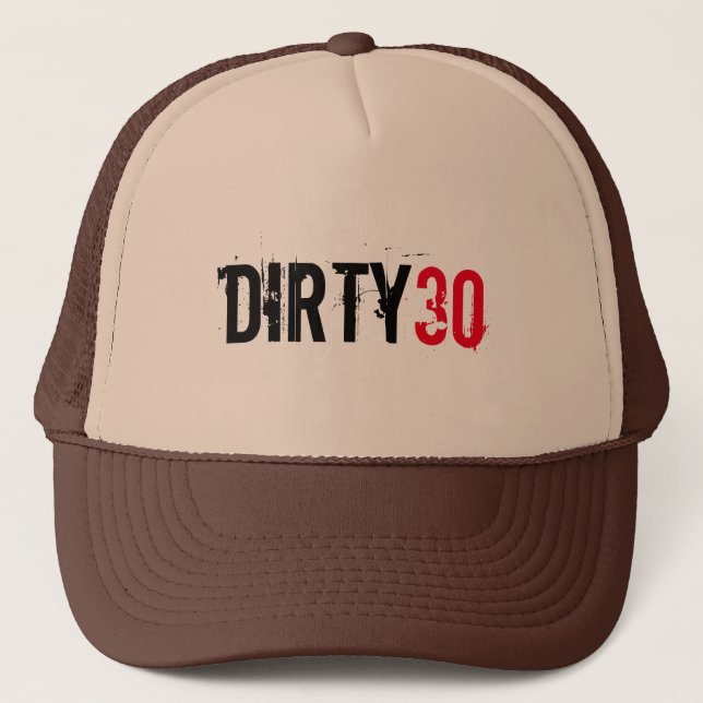 CASQUETTE ANNIVERSAIRE 30 TRENTE SALE (Devant)