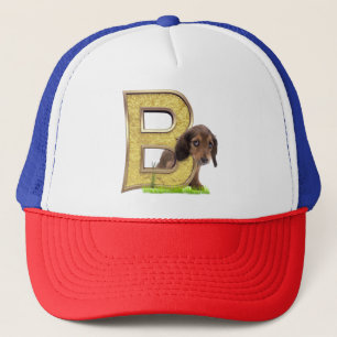 Casquette Anniversaire-Capitale-lettre-B Chapeau de camion d