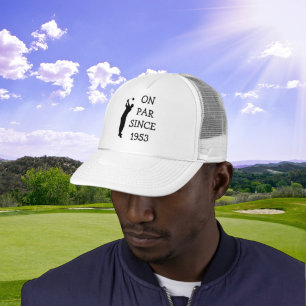 Casquette Anniversaire Golfer Funny 70e heureux papa Par