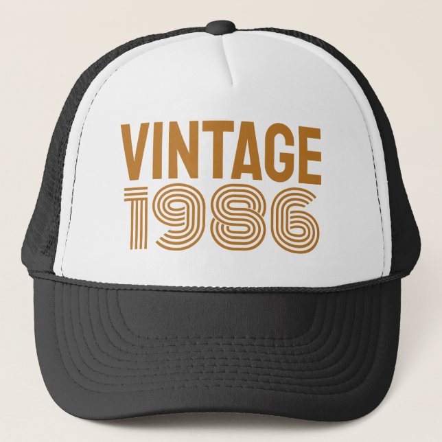 CASQUETTE ANNIVERSAIRE PERSONNALISÉ (Devant)