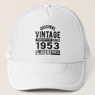 Casquette Anniversaire Vintage en 1953