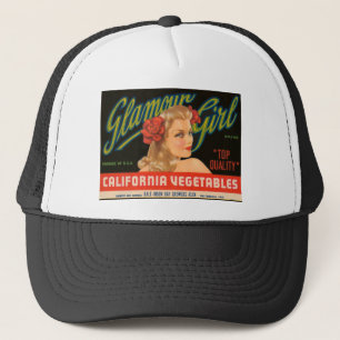 Casquette Annonce de cru de légumes de la Californie de
