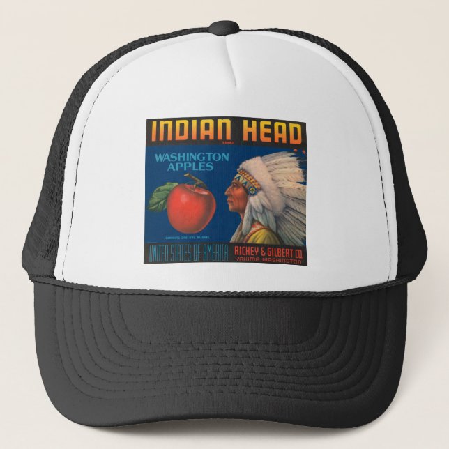 Casquette Annonce principale indienne de cru de pommes de (Devant)