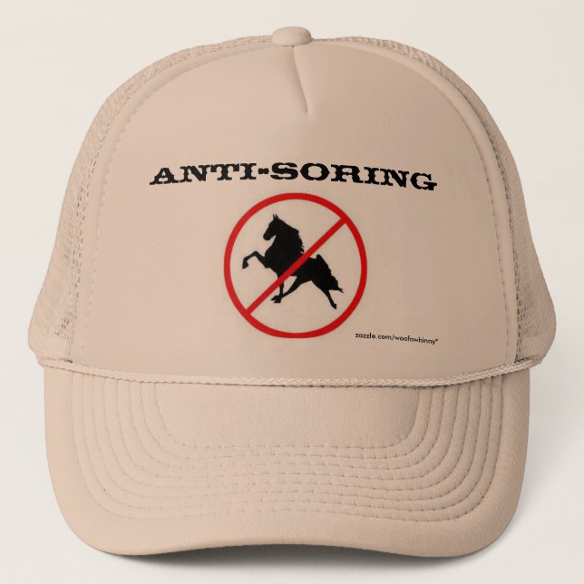 Casquette anti- avec symbole Ban (Devant)