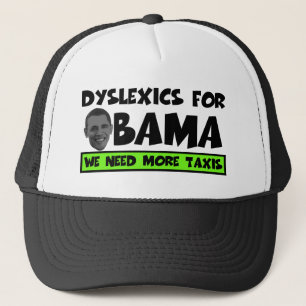 Casquette Anti dyslexie d'Obama
