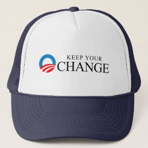 Casquette Anti-Obama - gardez votre noir de changement