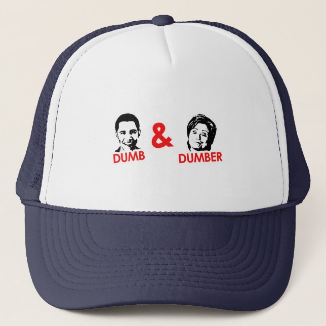Casquette Anti-Obama - muet et plus muet (Devant)