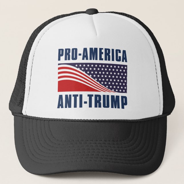 Casquette Anti-Trump pro-américain (Devant)