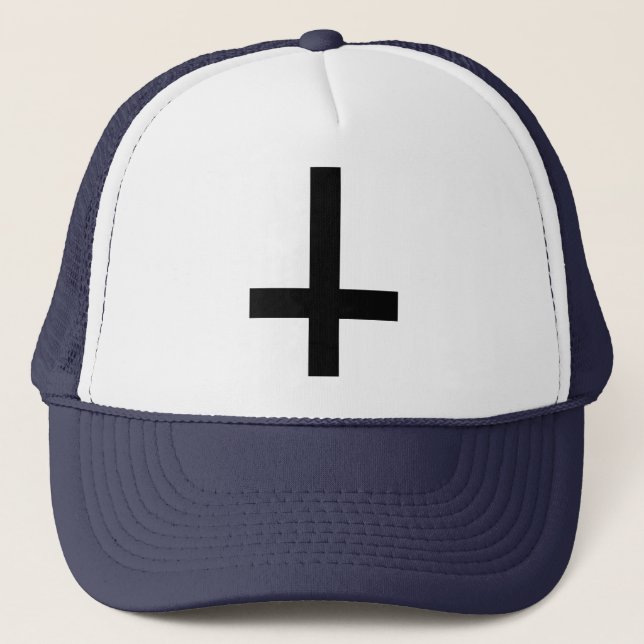 Casquette Antichriste croisé (Devant)