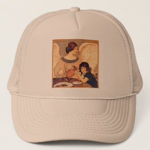 Casquette Antique française au chocolat