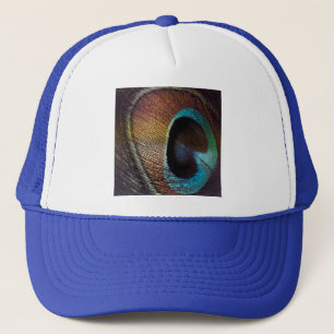 Casquette Antique Hues Peacock Feather Eye