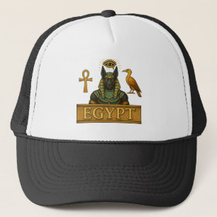 Casquette Anubis & Thoth   Symboles égyptiens - 