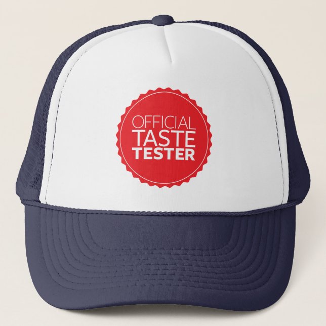Casquette Appareil de contrôle officiel de goût (Devant)