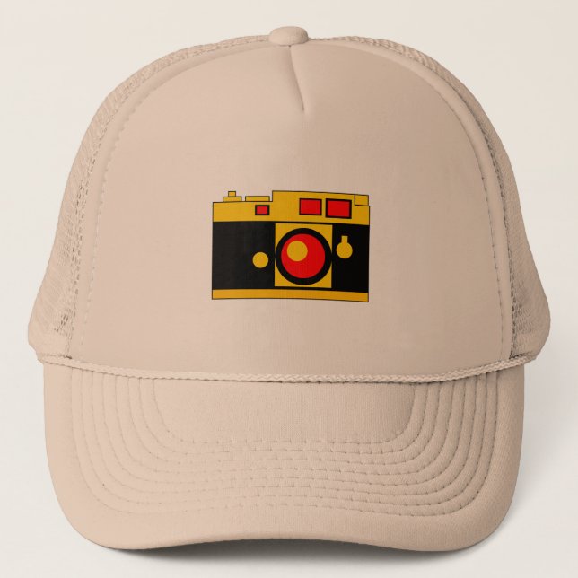 Casquette Appareil photo élégant (Devant)