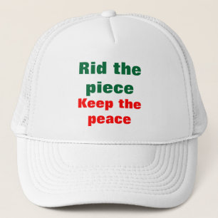 Casquette Appel à chapeaux pour camionneurs de paix