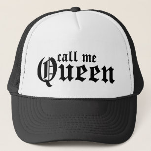 Casquette Appelez-moi Queen tendance minimaliste moderne amu