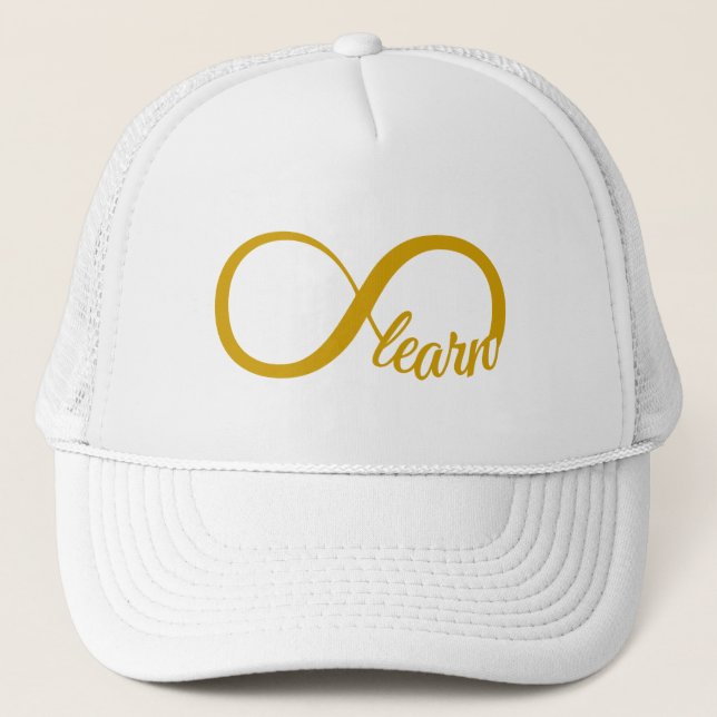 Casquette Apprentissage infini (Devant)