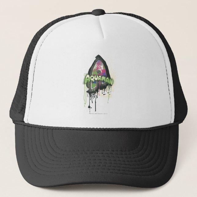 Casquette Aquaman - Lettre d'innocence tordue (Devant)