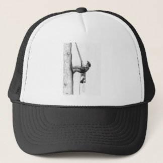 Casquette Arbe Art Arboriste Chirurgien Arbre Chainsaw Carte