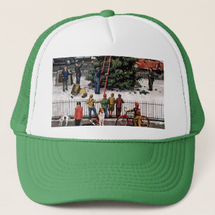 Casquette Arbre dans la place
