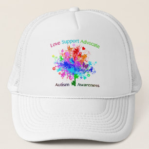 Casquette Arbre d'autisme dans le spectre