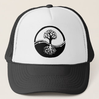 Casquette Arbre de Yin et de yang de la vie
