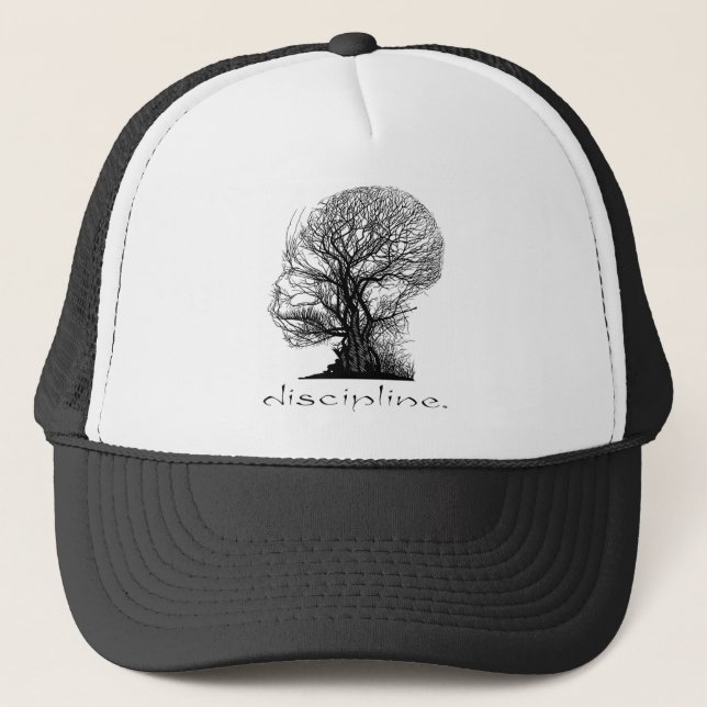 Casquette Arbre et logo de discipline (Devant)