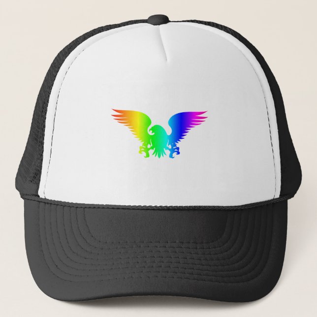 Casquette Arc-en-ciel Eagle (Devant)