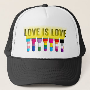 Casquette Arc-en-ciel Flag Fide lampes brillent Une lumière 