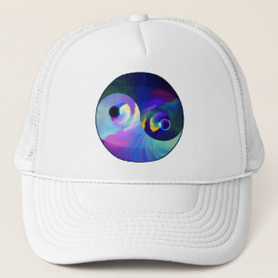 Casquette Arc-en-ciel Taijitu Yin Yang