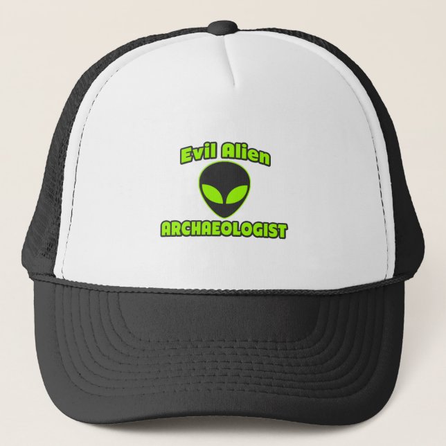 Casquette Archéologue des Aliens maléfiques (Devant)