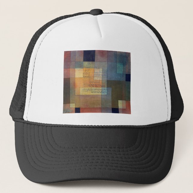 Casquette Architecture polyphonique (1930) peinture Paul Kle (Devant)