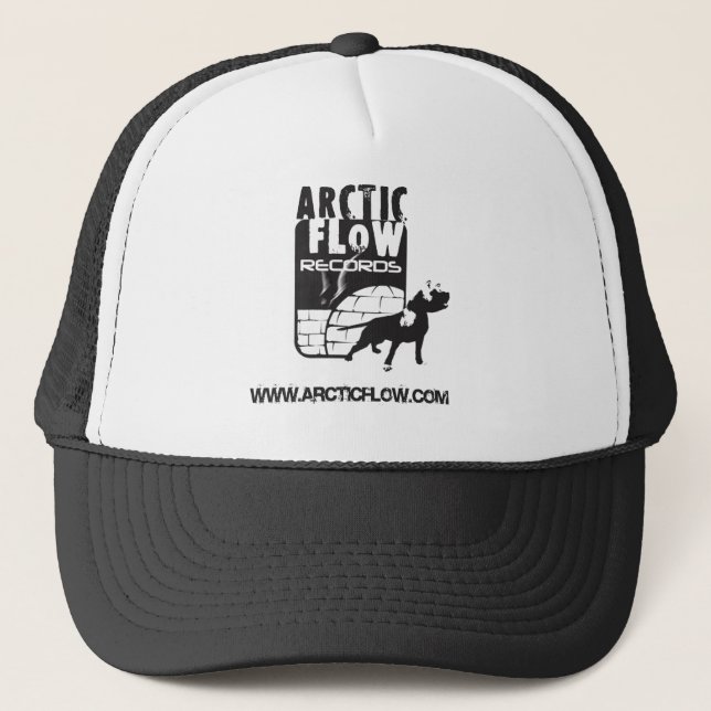 Casquette arctique de logo d'écoulement (Devant)