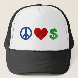 Casquette Argent d'amour de paix