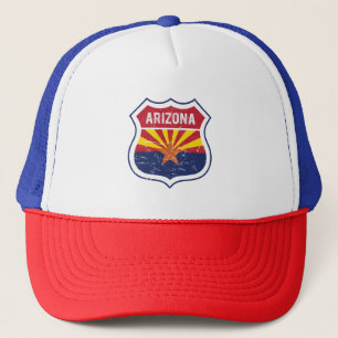 Casquette Arizona Drapeau Route 66 Poster Acrylique Imprimer