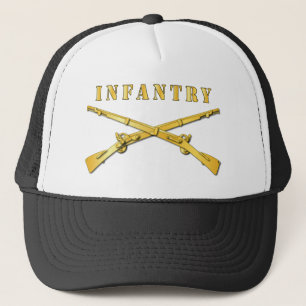Casquette Armée - Infanterie - Fusils croisés - Chapeau de c
