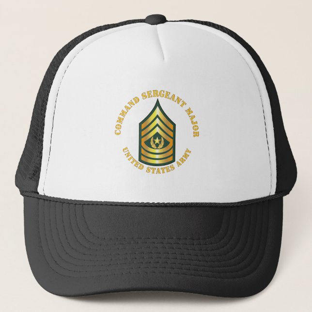 Casquette Armée - Sergent-major de commandement - CSM (Devant)