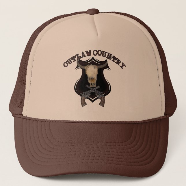 Casquette Armes à bascule rétrospective du crâne Pays hors-l (Devant)