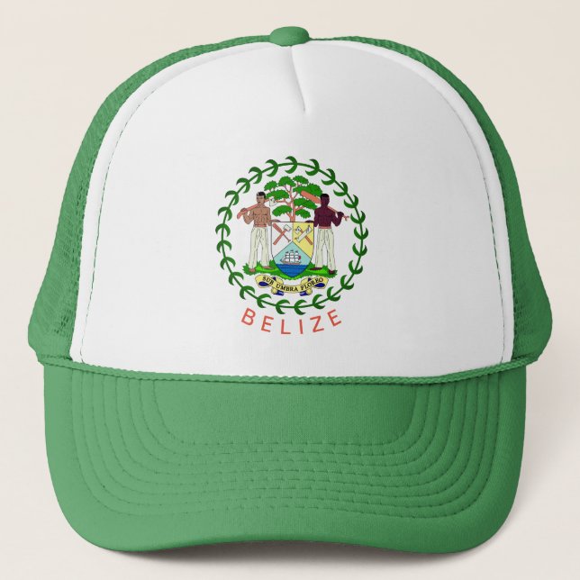 Casquette Armoiries de Belize (Devant)