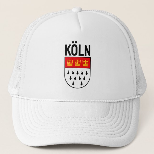 Casquette Armoiries de Cologne (Allemagne) (Devant)