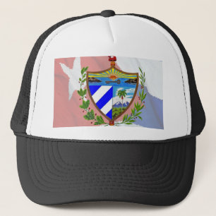 Casquette Armoiries de Cuba au drapeau cubain