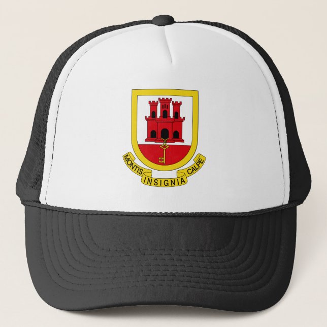 Casquette Armoiries de Gibraltar (Devant)