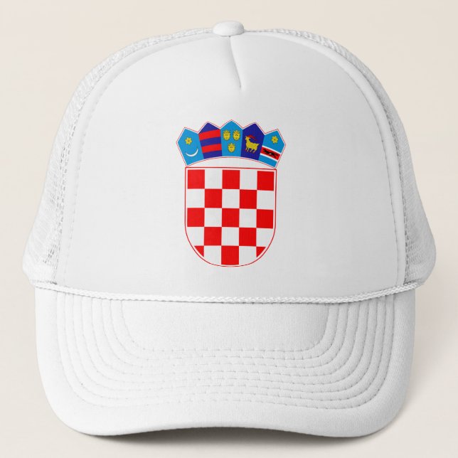 Casquette Armoiries de la Croatie (Devant)