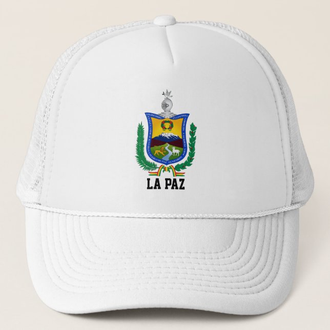 Casquette Armoiries de La Paz, Bolivie (Devant)