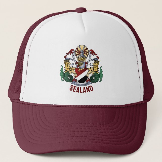 Casquette Armoiries de la Principauté de Sealand (Devant)