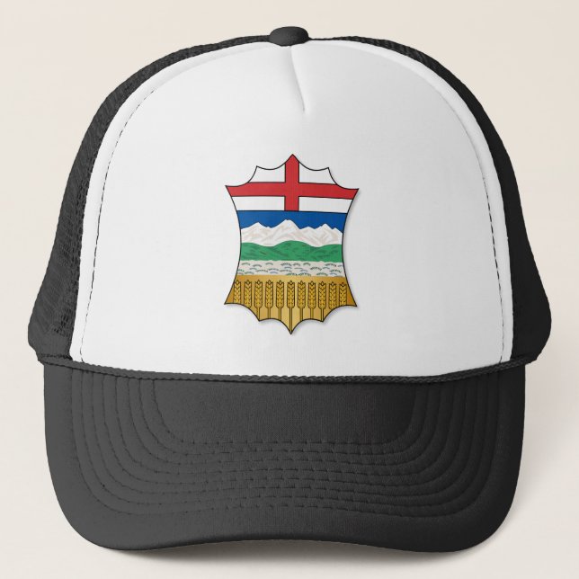 Casquette Armoiries de l'Alberta (Devant)