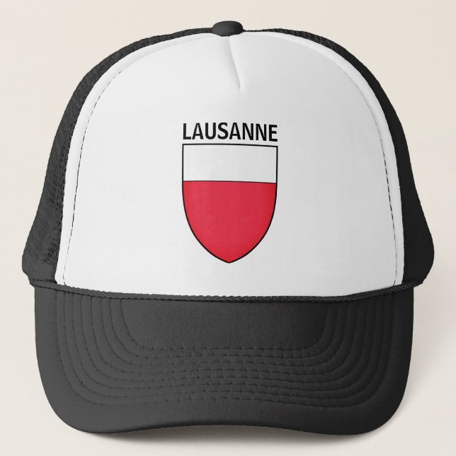 Casquette Armoiries de Lausanne, SUISSE (Devant)