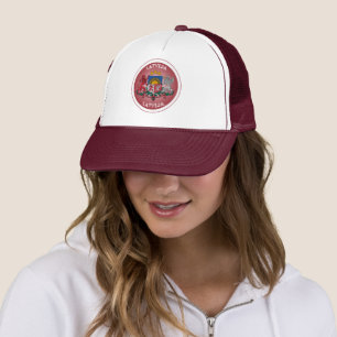Casquette Armoiries de Lettonie de forme circulaire