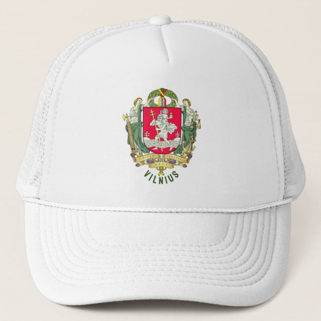 Casquette Armoiries de Vilnius - LITUANIE (Devant)